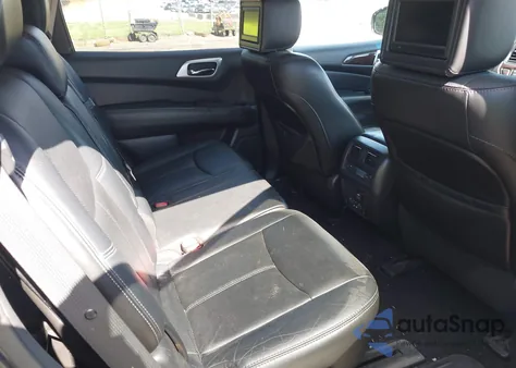 2014 Nissan Pathfinder Platinum из США, поврежденный, VIN 5N1AR2MM4EC650387